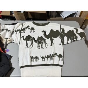 Vintage Mondi Sweater Size 40 Womens Camels Cream German